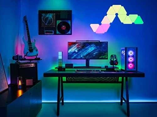 Yeelight Smart LED šviesos skydeliai Yeelight Smart LED šviesos skydeliai YLFWD-012 24 W RGB LED 100-240 V 25000 h