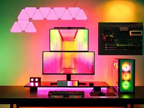 Yeelight Smart LED šviesos skydeliai Yeelight Smart LED šviesos skydeliai YLFWD-012 24 W RGB LED 100-240 V 25000 h