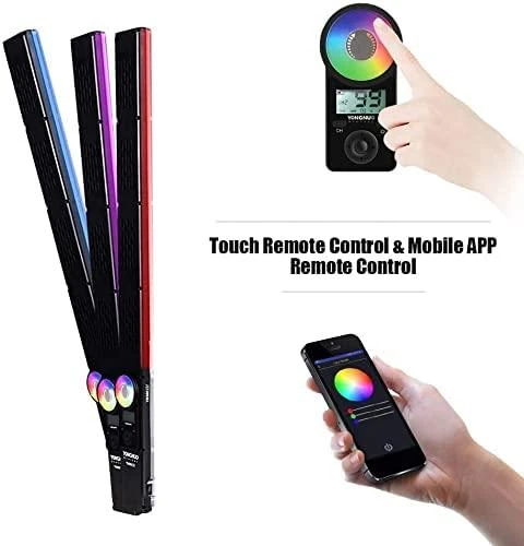 Apšvietimo įranga - Yongnuo YN-360 III 3200-5600K RGB LED šviesos panelė