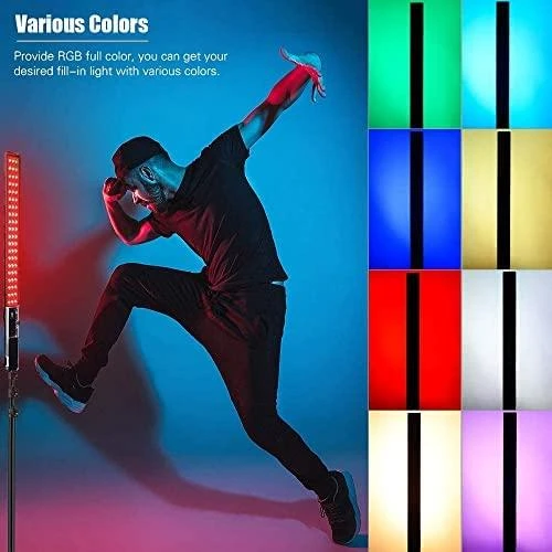 Apšvietimo įranga - Yongnuo YN-360 III 3200-5600K RGB LED šviesos panelė