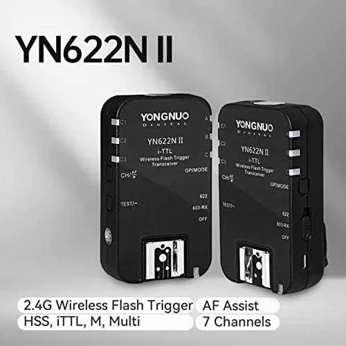 Radijo siųstuvas/imtuvas Yongnuo YN-622N II Triger Kit for Nikon