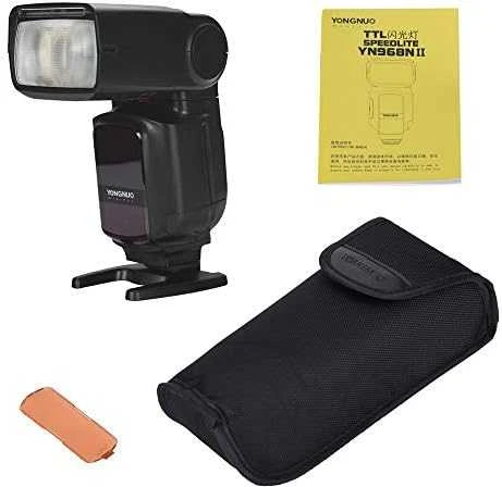 Yongnuo YN968N II TTL Speedlite blykstė, skirta Nikon fotoaparatams