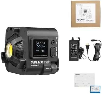 null LED šviestuvo rinkinys Yongnuo LUX100 WB (3200 K-5600 K)