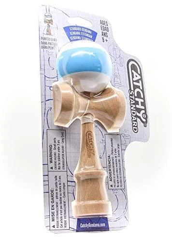 Yoyo Kendama žaislas, medinis/raudonas