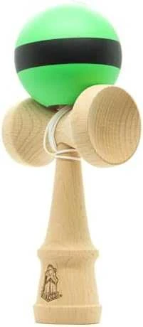 Yoyo Kendama žaislas, medinis/žalias