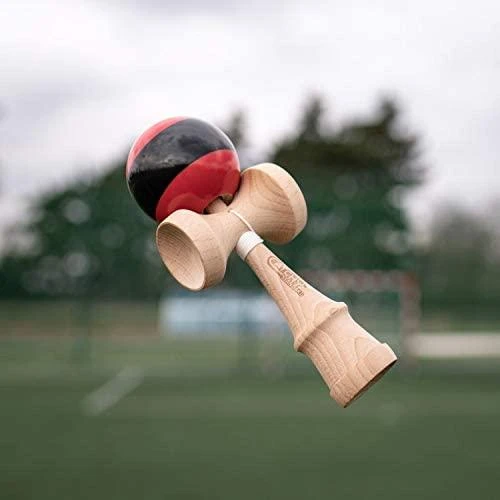 Yoyo Kendama žaislas, medinis/žalias