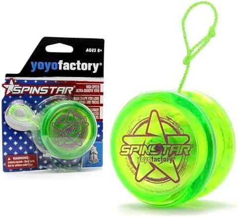 Yoyo Factory YoYo "Spinstar" skaidrus žalias, 8+