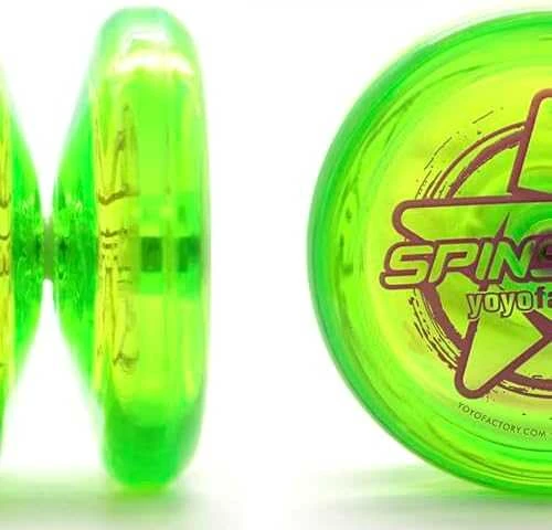 Yoyo Factory YoYo "Spinstar" skaidrus žalias, 8+