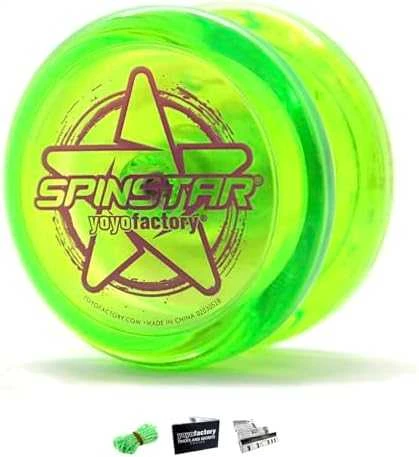 Yoyo Factory YoYo "Spinstar" skaidrus žalias, 8+