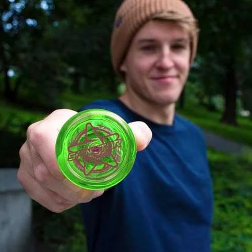 Yoyo Factory YoYo "Spinstar" skaidrus žalias, 8+