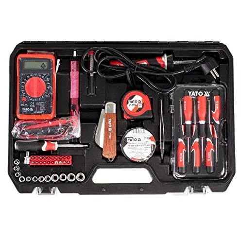 Yato įrankių rinkinys elektrikui YT-39009 68 vnt