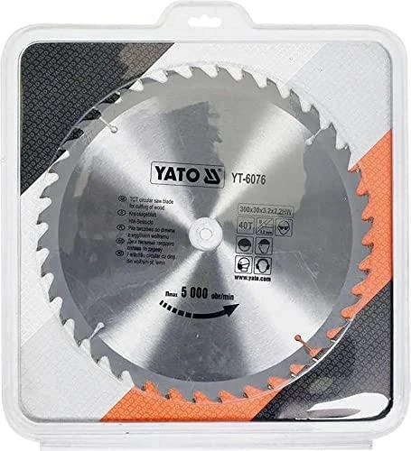 YATO WIDI diskinis pjūklas 300x30 mm 40 dantukų 6076