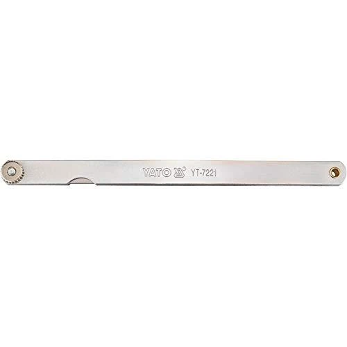 YATO SZCZELINOMIERZ 200mm 17 LISTKÓW 0.02-1.0mm 7221