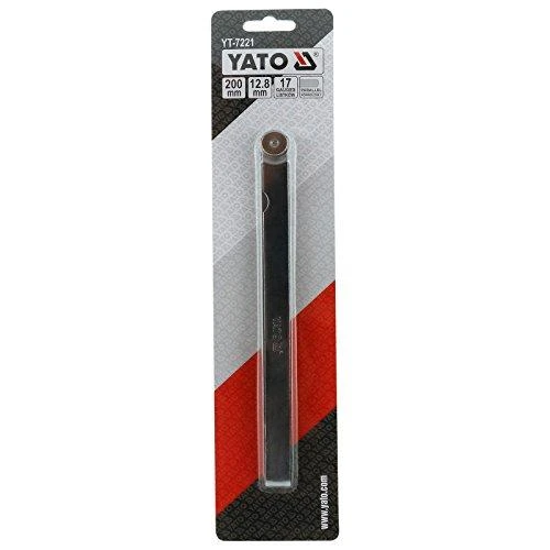 YATO SZCZELINOMIERZ 200mm 17 LISTKÓW 0.02-1.0mm 7221