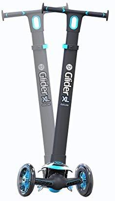 Yvolution Paspirtukas Glider XL Deluxe mėlyna