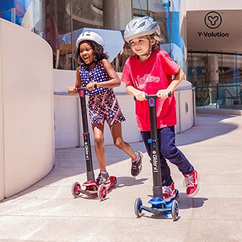 Yvolution Paspirtukas Glider XL Deluxe mėlyna
