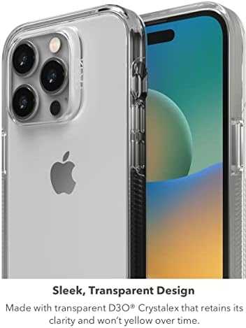 Dėklas Gear4 Crystal Palace, skirtas iPhone 14 Pro skaidrus