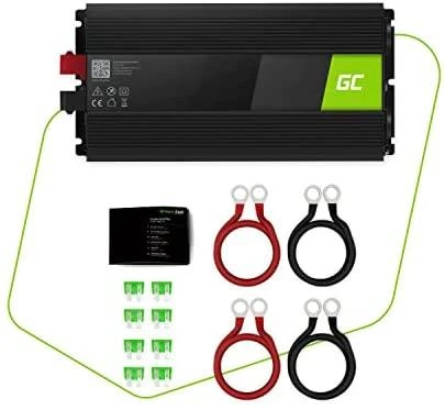 Green Cell Žalias Cell Inverteris 12V/220V 2000W/4000W Modifikuota sinusinė išėjimo įtampa Žalias Cell