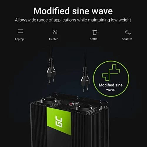 Green Cell inverteris su modifikuota sinusine įtampa