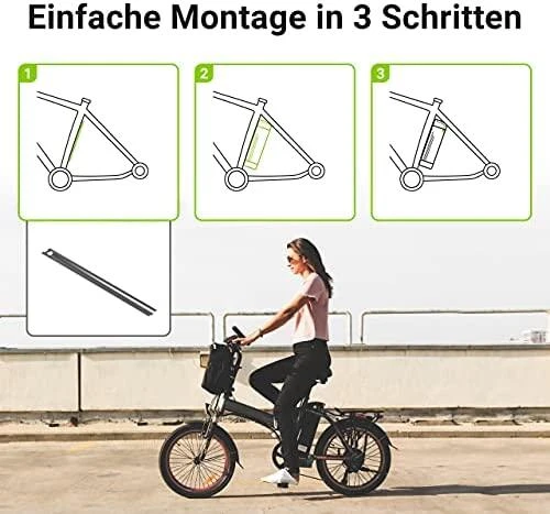 Green Cell Žalias Cell Žalias Cell akumuliatorius skirtas E-Bike 36V 14.5Ah