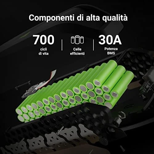 Green Cell Žalias Cell Žalias Cell E-bike akumuliatorius 48V 13Ah 624Wh Down Tube Ebike EC5 skirta Samebike SMLRO su įkrovikliu