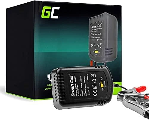 Green Cell Žalias Cell Žalias CELL Įkroviklis akumuliatoriams 2V / 6V / 12V 0.6A