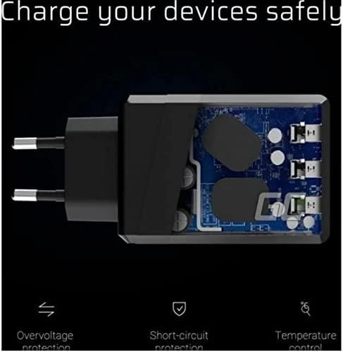 Green Cell Žalias Cell GREENCELL ChargeSource 3 3xUSB 30W sieninis adapteris Ultra Charge ir Smart Charge