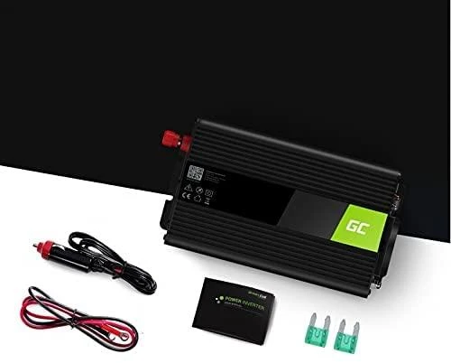Green Cell Žalias Cell Žalias CELL Car Power Inverter Keitiklis 12V į 230V 300W/600W