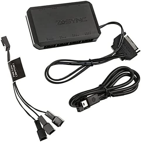 Zalman ZM-SF120A3 kompiuterio aušinimo komponentas Kompiuterio korpusui Ventiliatorius 12 cm Juoda