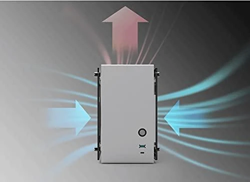 Zalman M2 Mini Mini–ITX važiuoklė – sidabrinė