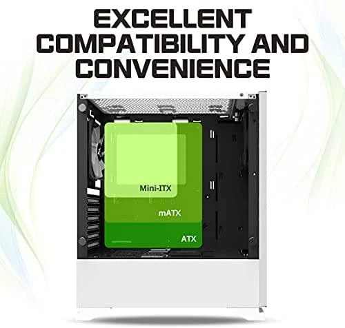Zalman S5 Baltas kompiuterio korpusas „Midi Tower“ Balta