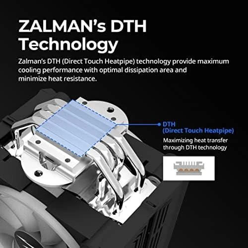 Aušintuvas ZALMAN CNPS10X OPTIMA II baltas RGB  120mm