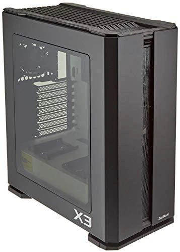 ZALMAN X3 juodas Zalman Chasis X3 juodas Tempered glass.4 X RGB LED FANS.2 x RGB LED bars on top