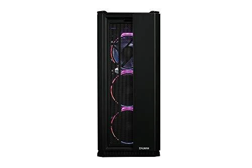 ZALMAN X3 juodas Zalman Chasis X3 juodas Tempered glass.4 X RGB LED FANS.2 x RGB LED bars on top