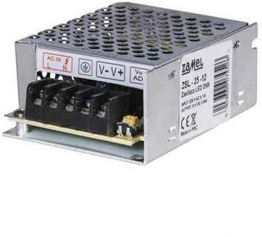 Zamel Elektroninis maitinimo šaltinis 230 / 12V nuolatinės srovės 0- 100W ZSL- 100- 12