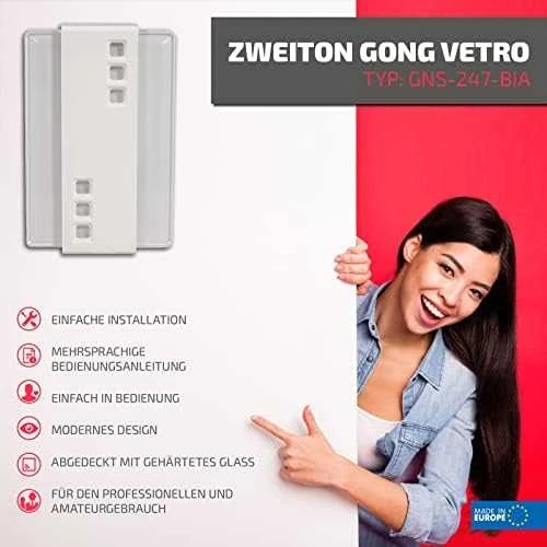 Zamel VETRO GNS-247-BIA 230V balta (SUN10000113)