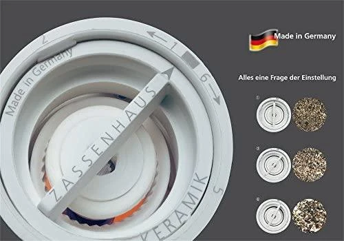 Zassenhaus 22230 druskos malūnas Frankfurtas 18 cm, alyvuogių mediena