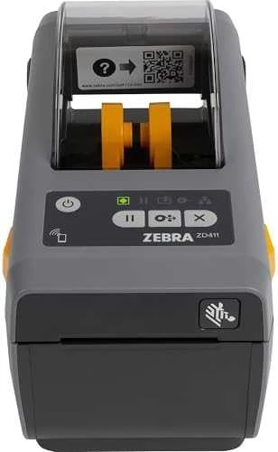 Zebra ZD411 etikečių spausdintuvas Tiesioginis terminis 203 x 203 DPI 152 mm/sec Vielinis ir Bevielis Tinklinis LAN jungtis Bluetooth