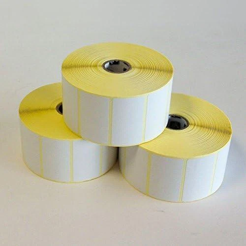 Zebra Etiketė, Popierinis, 38x25mm; Terminis pernešimas, Z-Perform 1000T, nepadengtas, nuolatiniai klijai, 25 mm šerdis