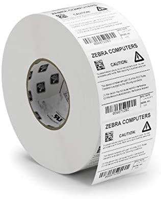 Zebra Z-Perform 1000T, Balta, Lipni spausdintuvo etiketė, Iškirpta etiketė, Ritinėlis, Popierius, Terminio perkėlimo