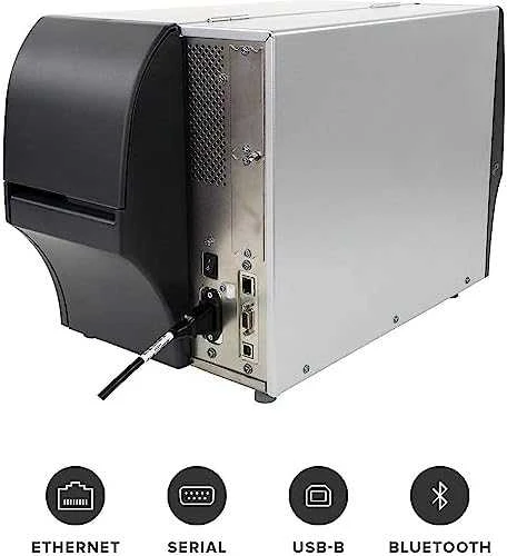 Spausdintuvas ET Zebra Etikettendrucker ZT411 USB 2.0 RS-232 LAN WLAN Bluetooth 4.1 104mm 203dpi 356mm/Sek. Dual USB-Host