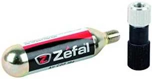 ZEFAL CO2 pripūtimo galvutės laikiklis + reguliatorius + 2 vnt. 16G galvučių