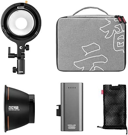 ZHIYUN LED MOLUS X100 COB LIGHT COMBO
