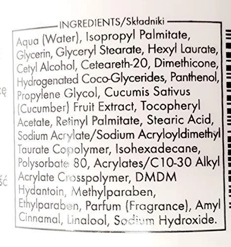 Ziaja Cucumber Day Kreminis, 100 ml