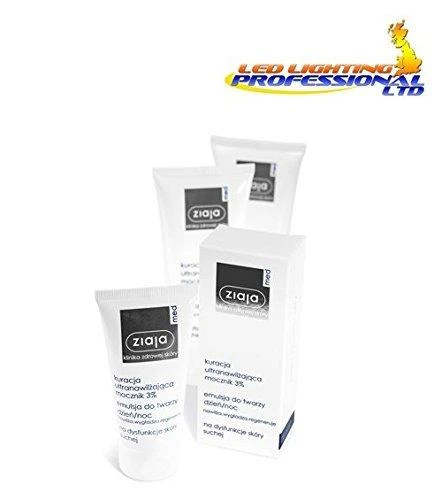 Ziaja Med Ultra-Moisturizing With Urea Day & Night emulsija dieninė kreminis moterims, 50 ml