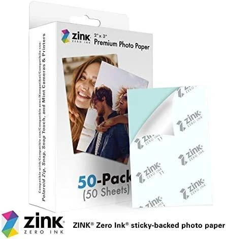 POLAROID ZINK MEDIA 2X3" 50 PACK