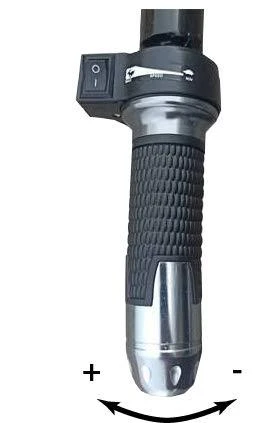 Zipper elektrinis karutis ZI-EWB500LI 75L/150kg