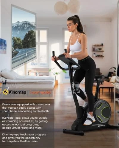 Dviratis treniruoklis Zipro Iconsole+ Flame