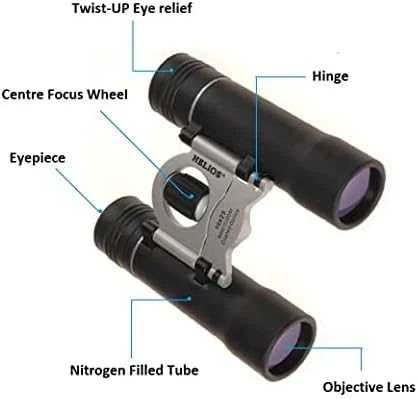 Žiūronai teatriniai Helios Sport 10x25 renginiams, sportui, teatrui