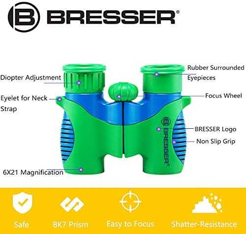 Bresser Junior 6x21 vaikiški žiūronai